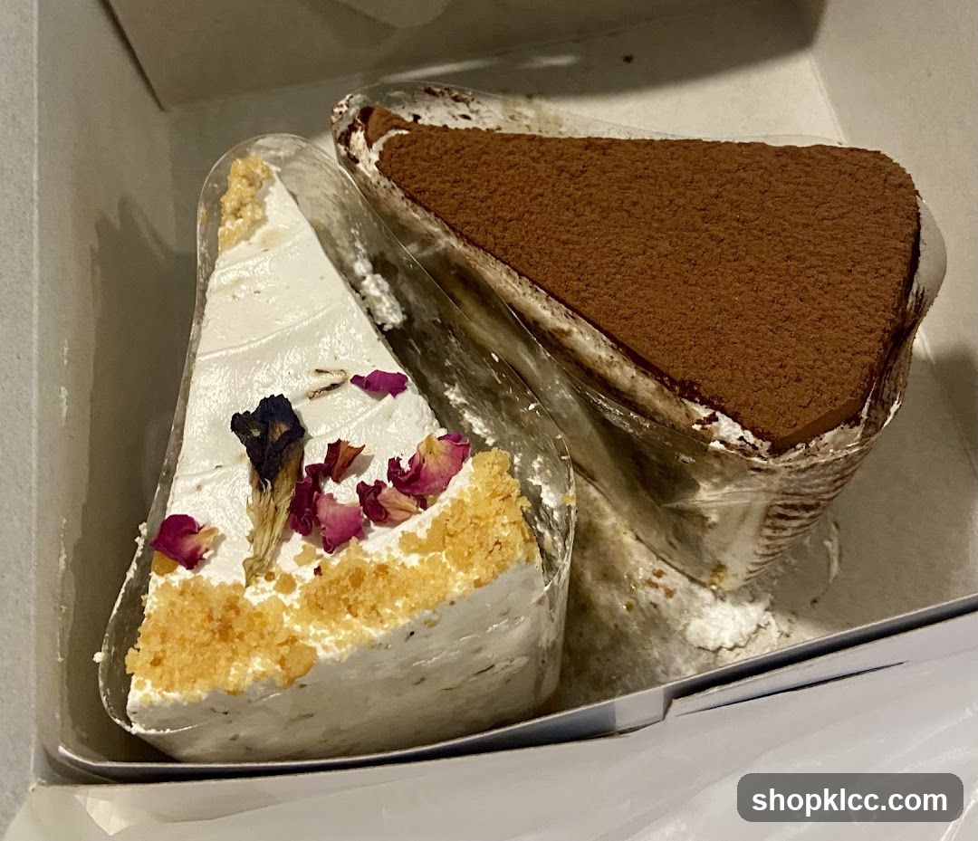 Cake Slices in Box