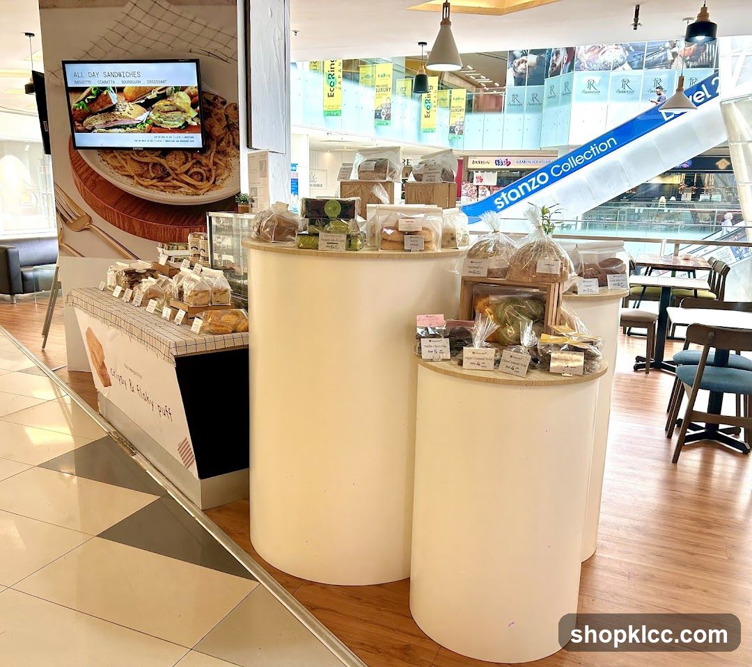 Bakery Display in Mall Food Court