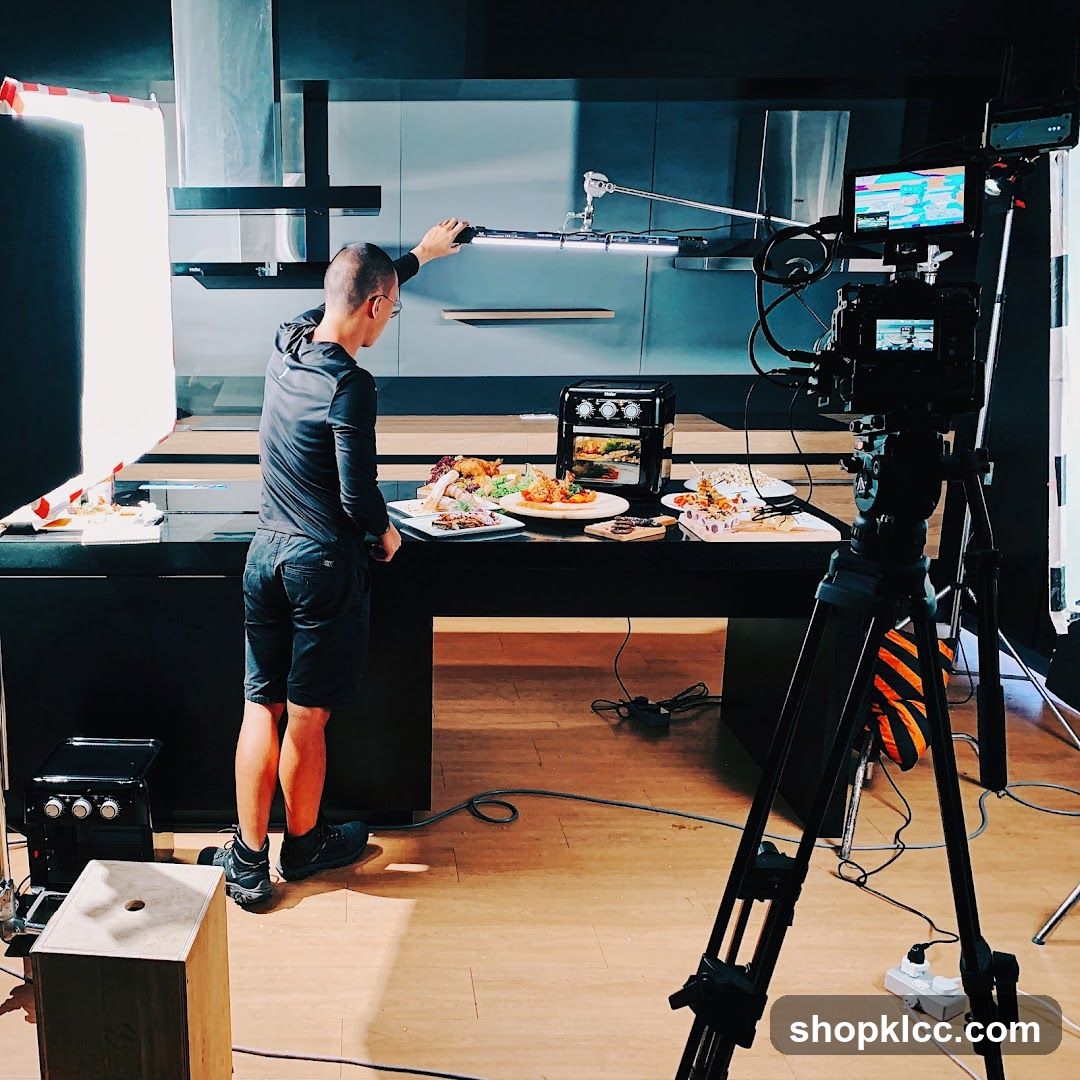 Food Photography Setup