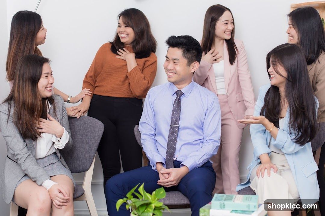 Group of people in a casual meeting or social gathering