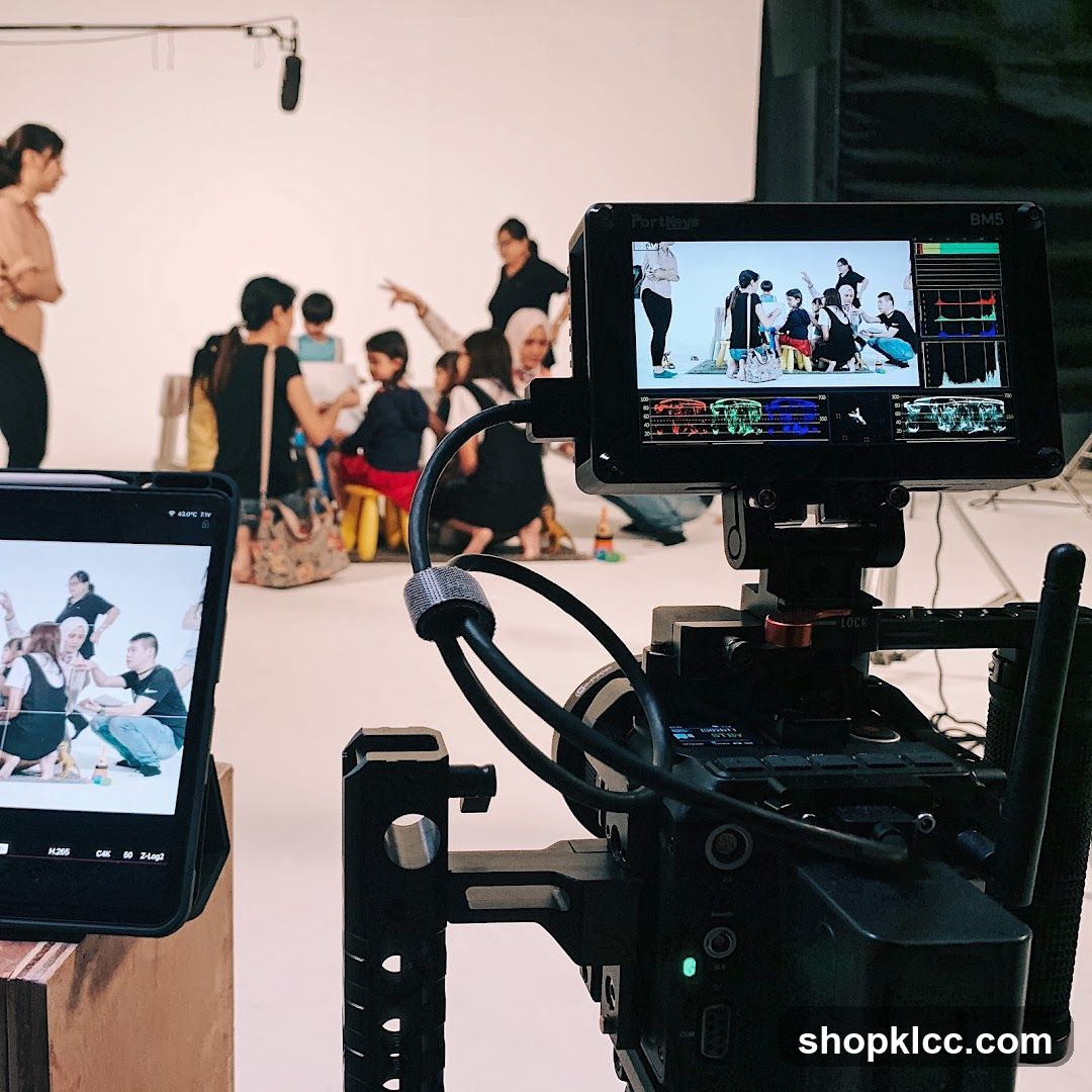 Behind the Scenes Filming Setup