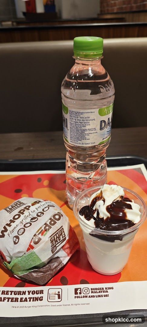 Burger King Meal Tray