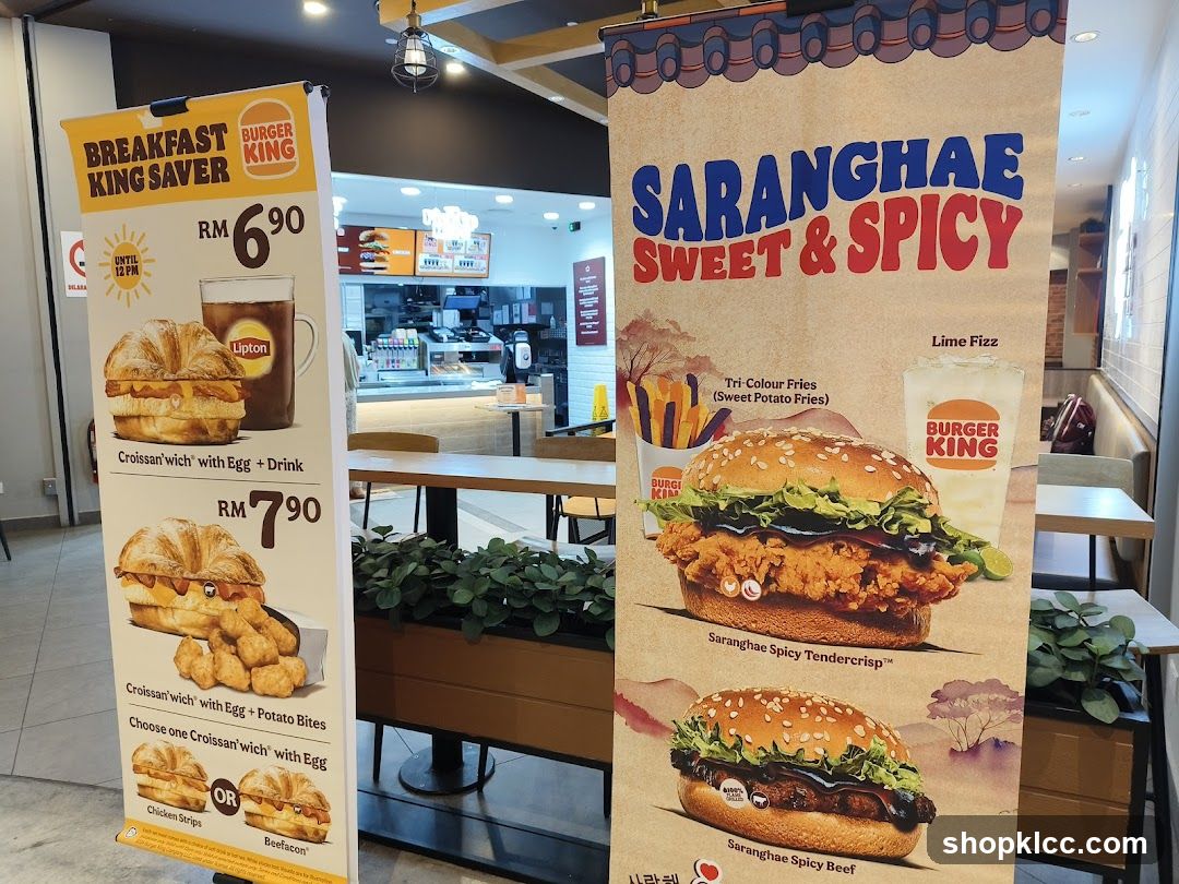 Burger King Promotional Displays