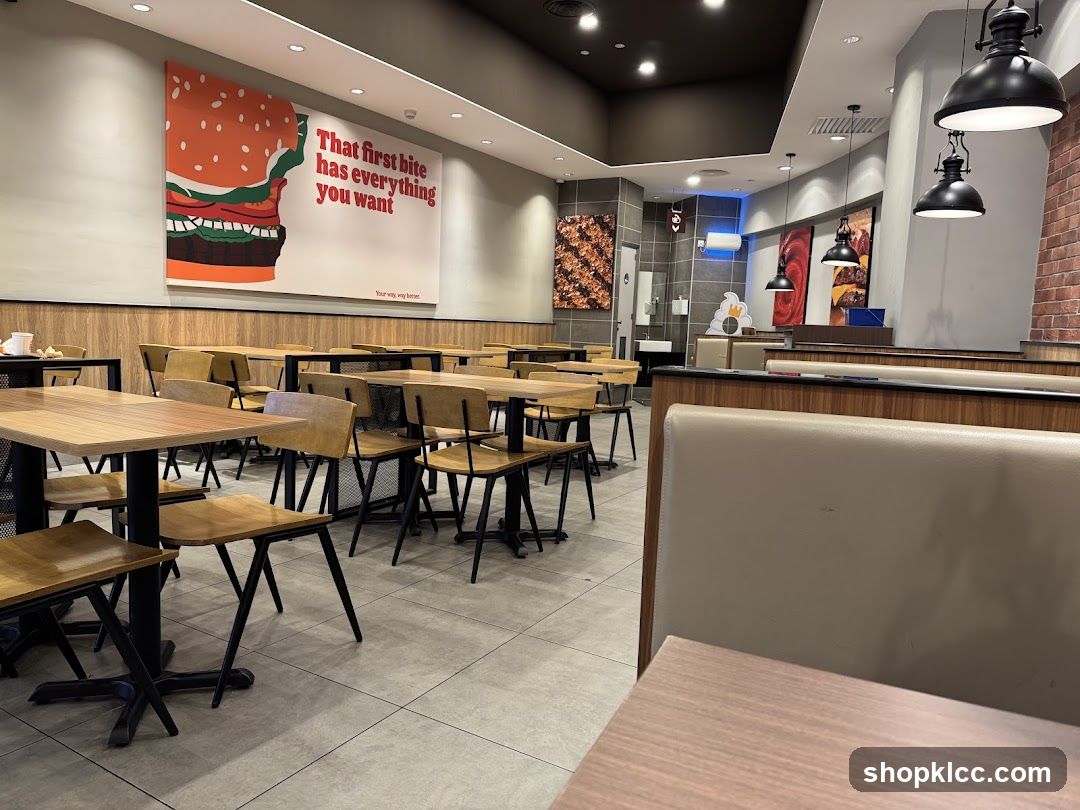 Fast Food Restaurant Interior