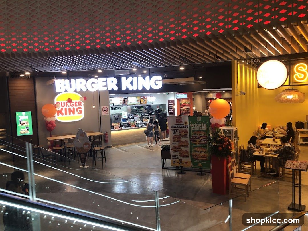 Burger King Store Interior View
