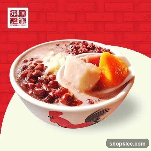Red Bean Soup with Tofu and Mango