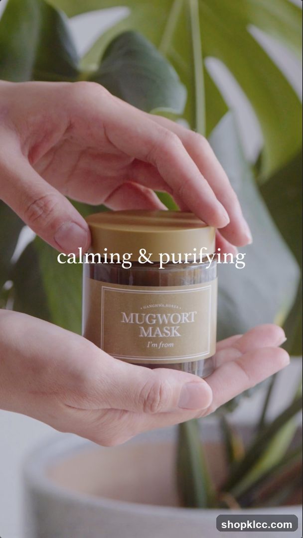 Mugwort Mask Product Shot