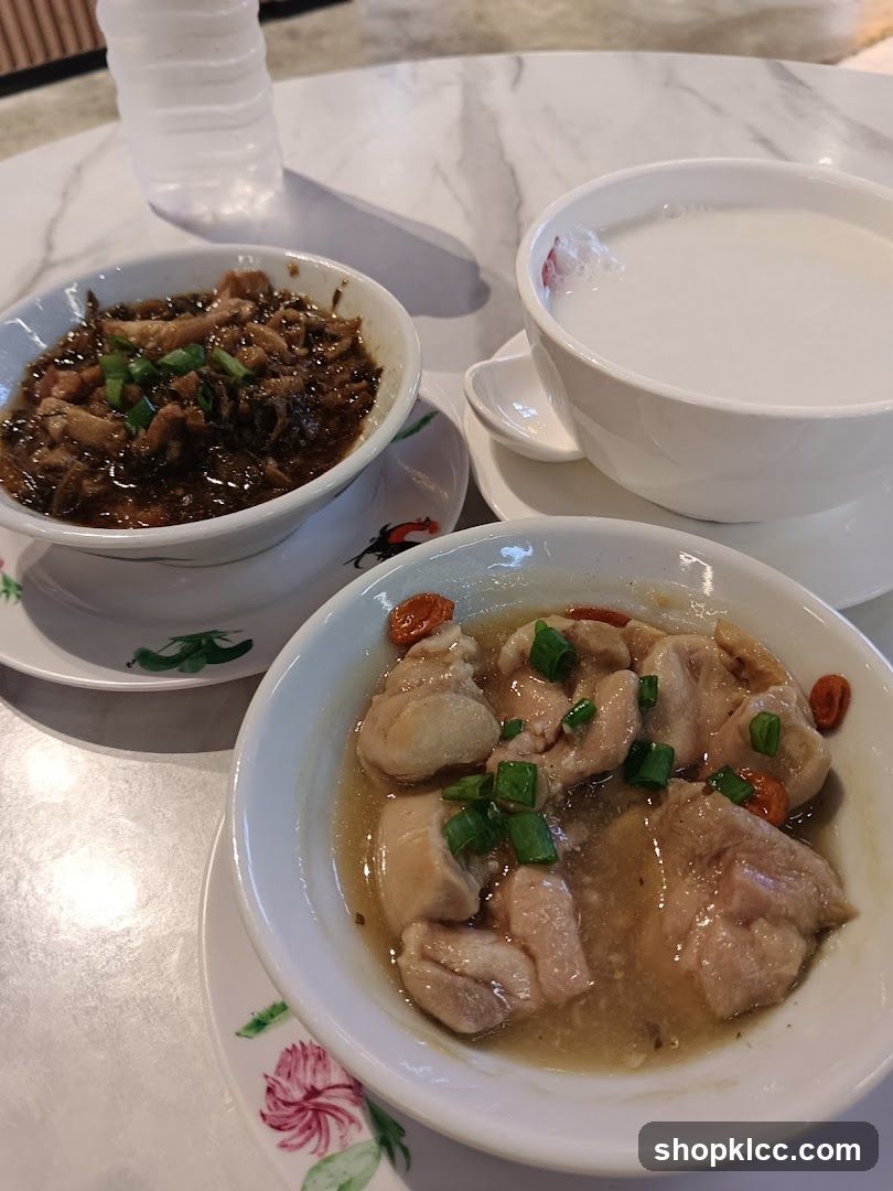 Dining Table with Chinese Dishes