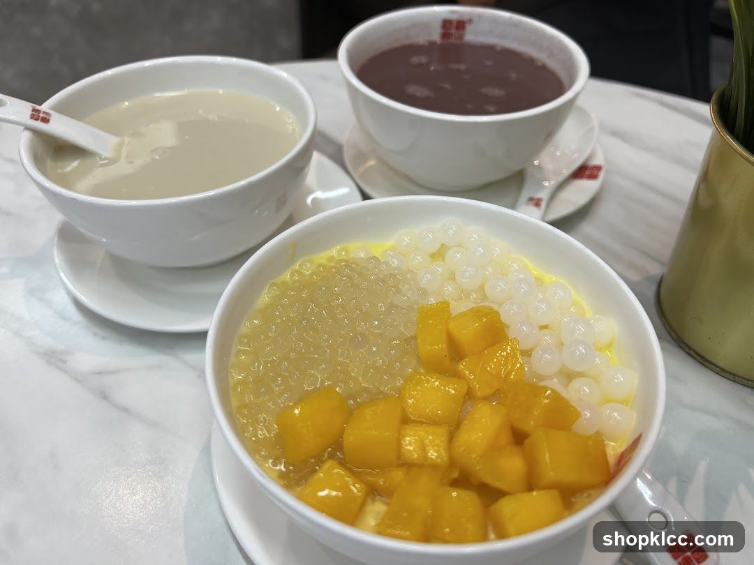 Dessert Bowls on Table