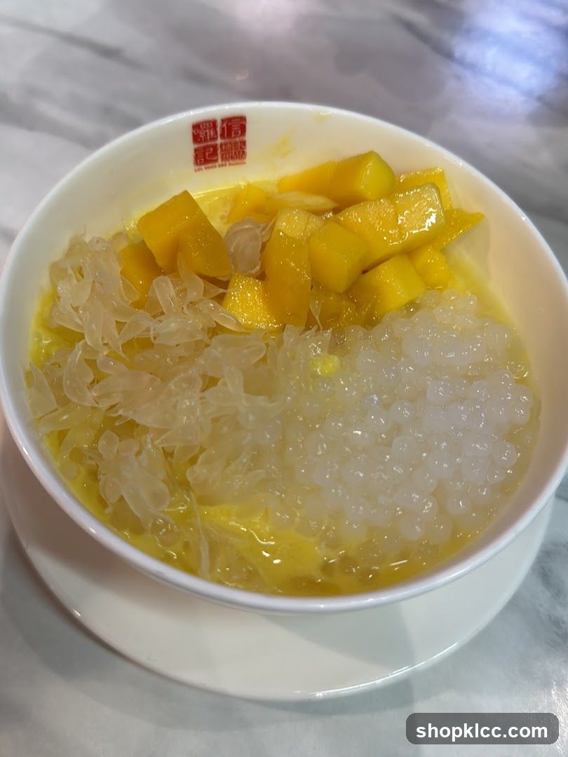Mango Dessert Bowl