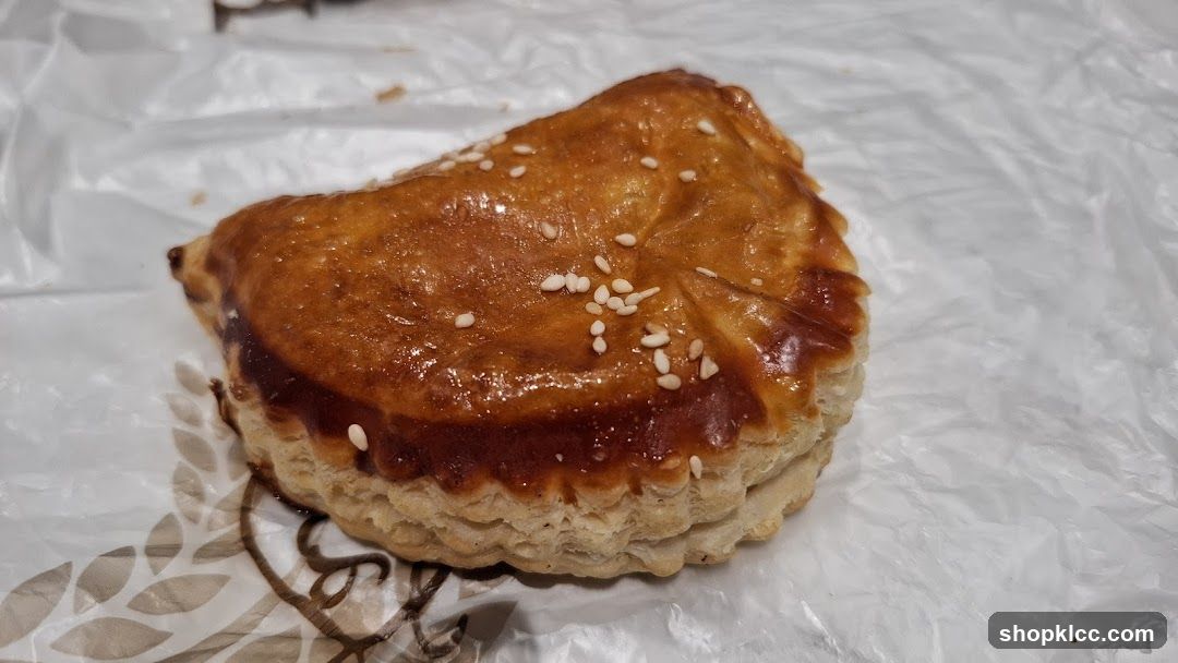 Savory Pastry with Sesame Seeds