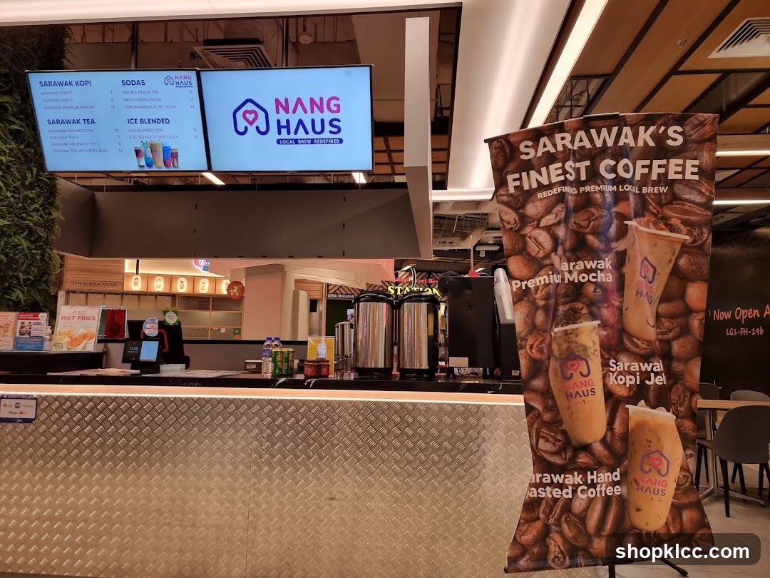 Sarawak's Finest Coffee Stand
