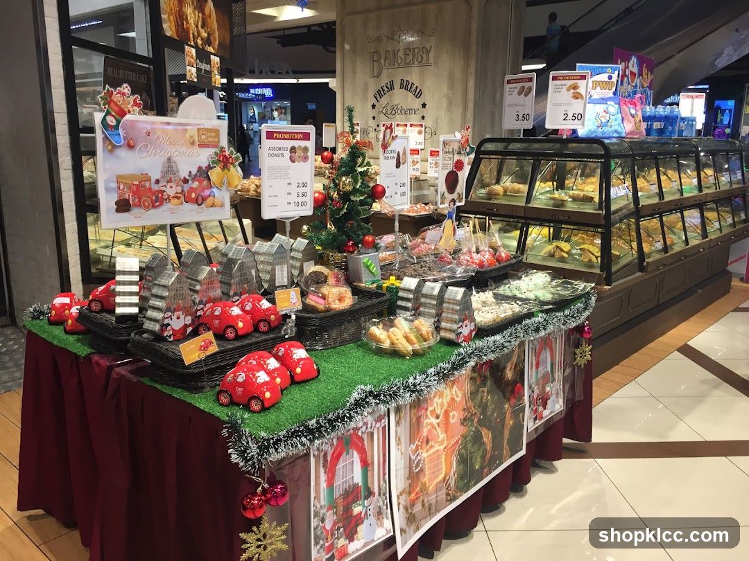 Christmas Bakery Display