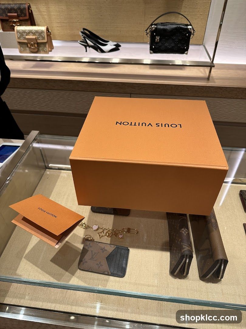 Louis Vuitton Box and Accessories