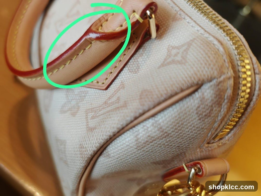 Close-up of a handbag detail