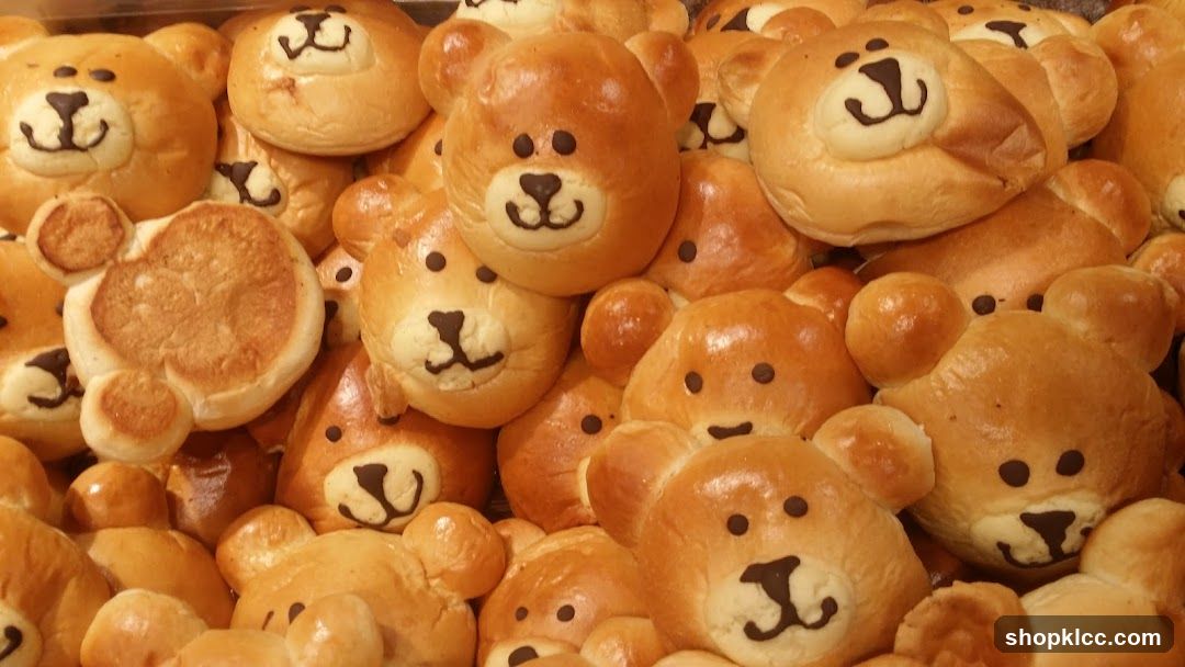Bear-Shaped Breads