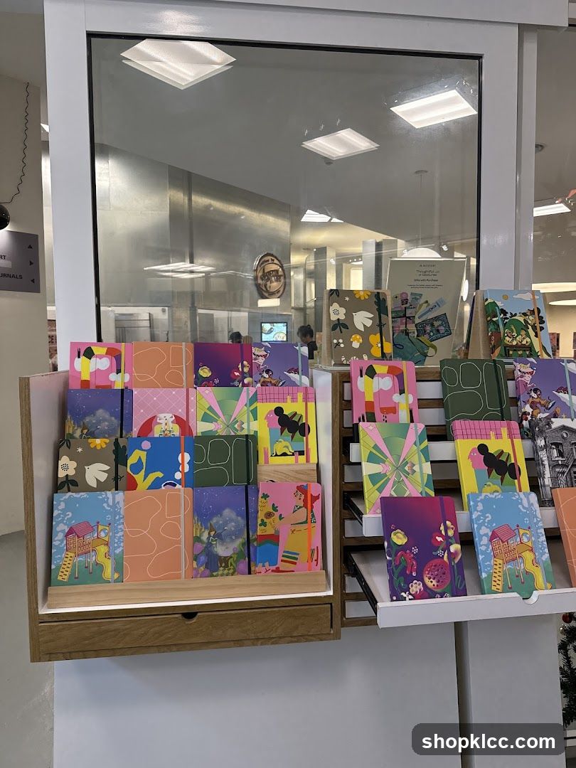 Display of Notebooks