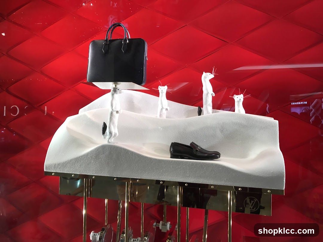 Luxury Store Window Display