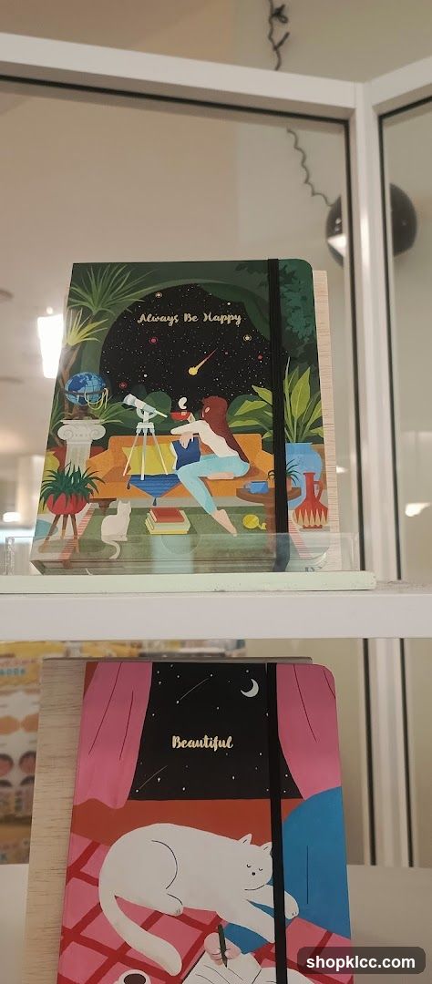 Notebooks with artistic covers