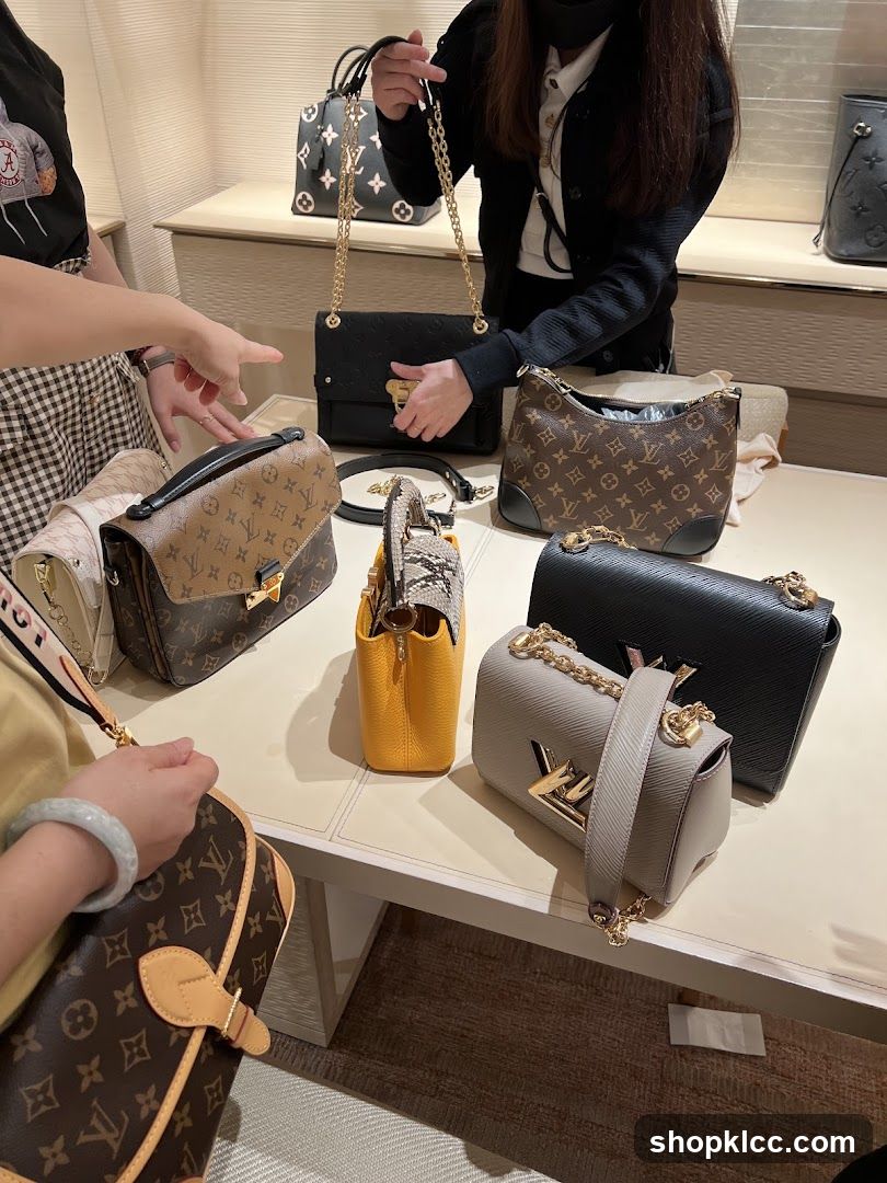 Assortment of Designer Handbags