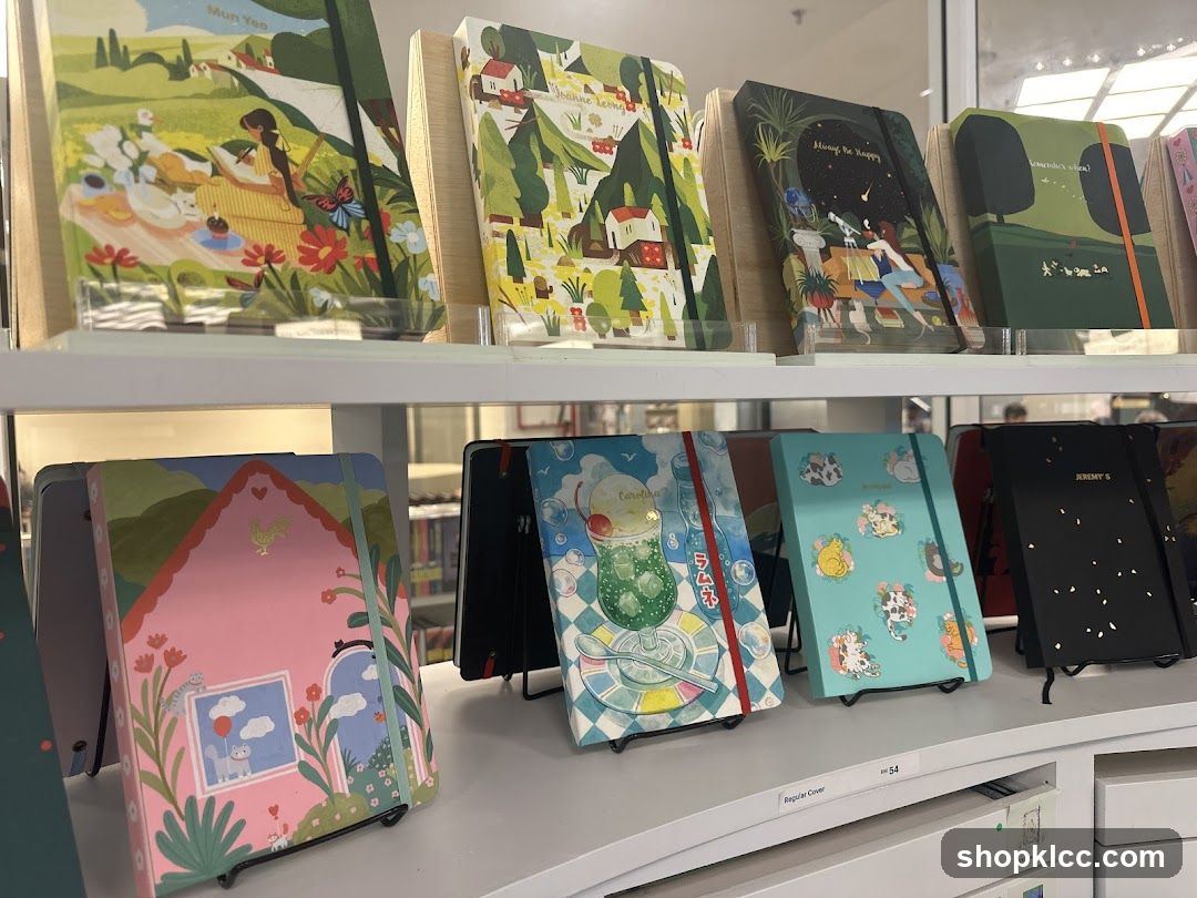Notebooks on Display