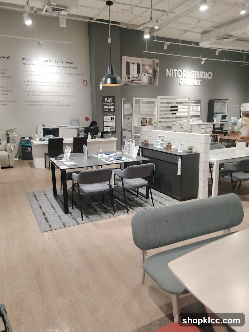 NITORI STUDIO CABINET Showroom