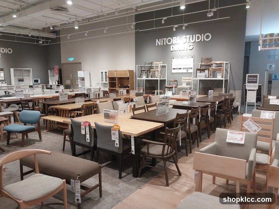 Nitori Studio Dining Showroom