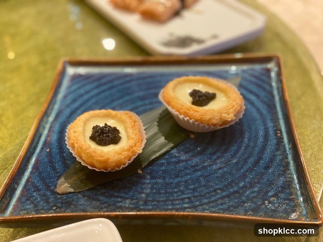 Savory Tartlets with Caviar