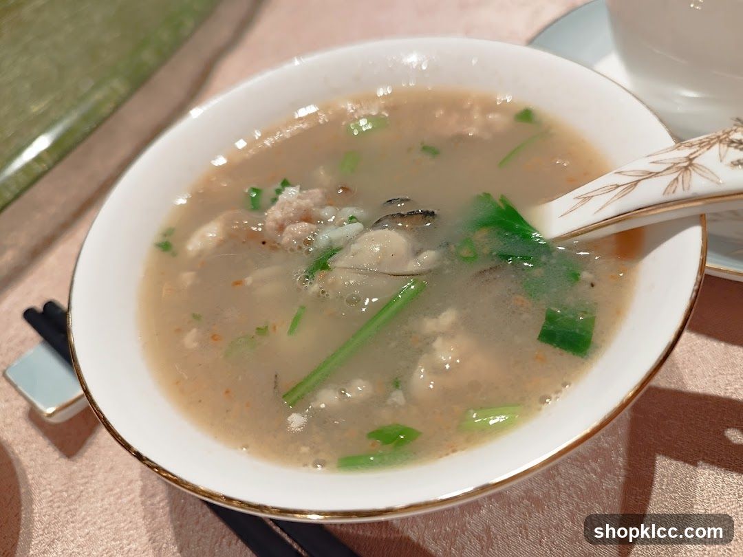 Oyster and Pork Congee