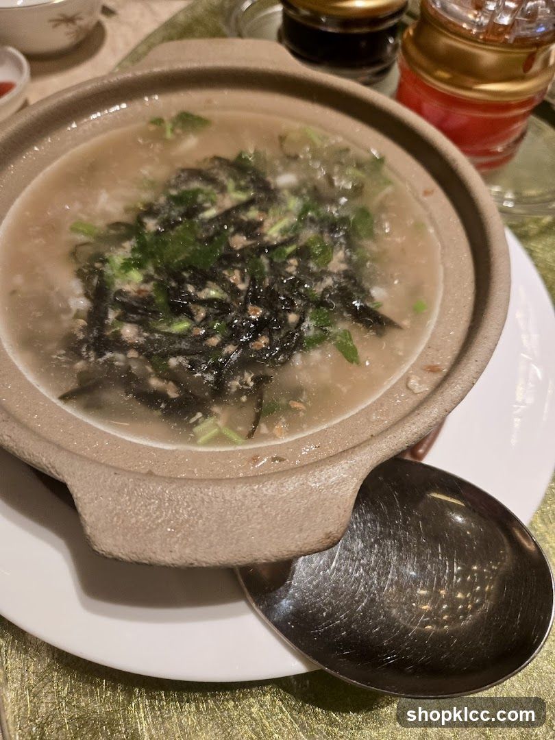Congee with Toppings