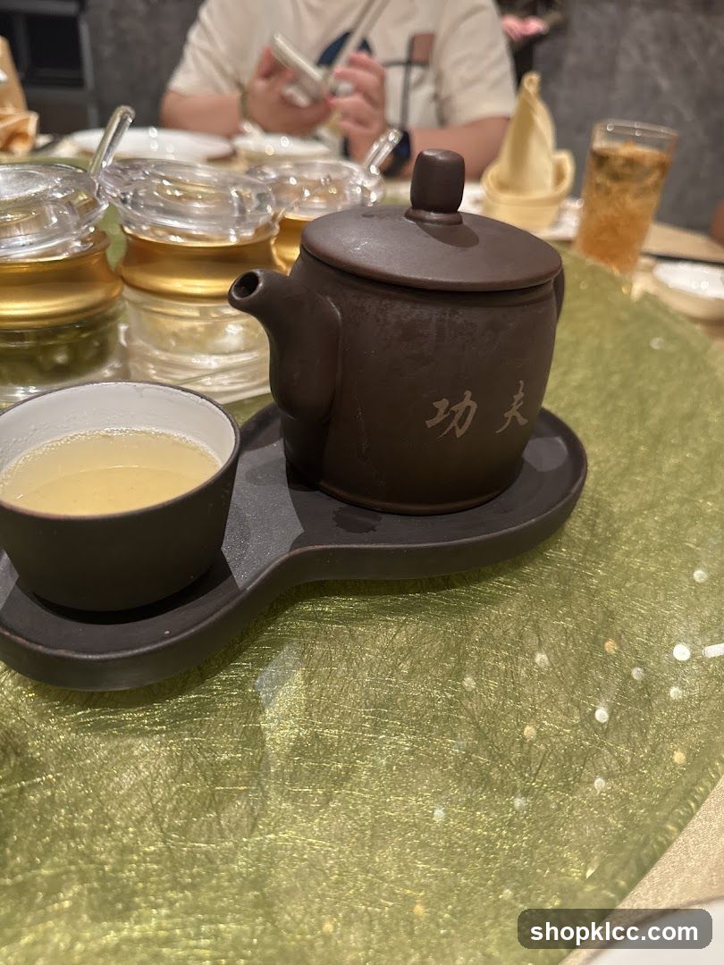 Tea Set on Table