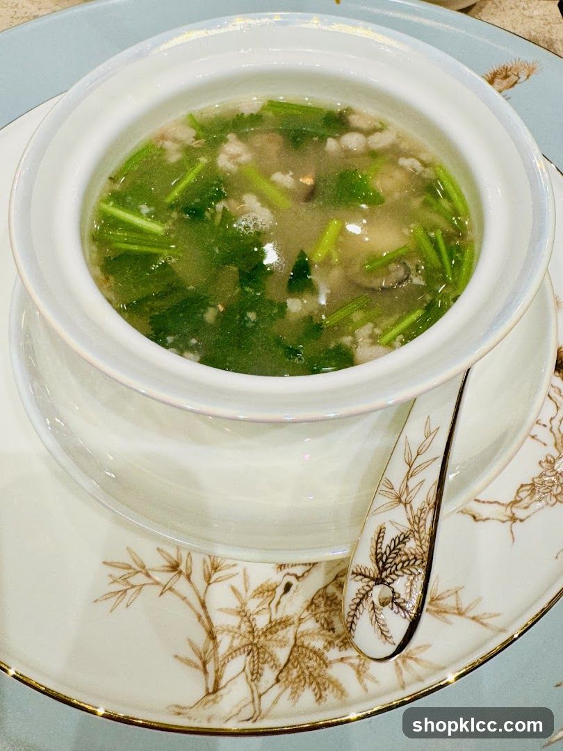 Soup with Greens