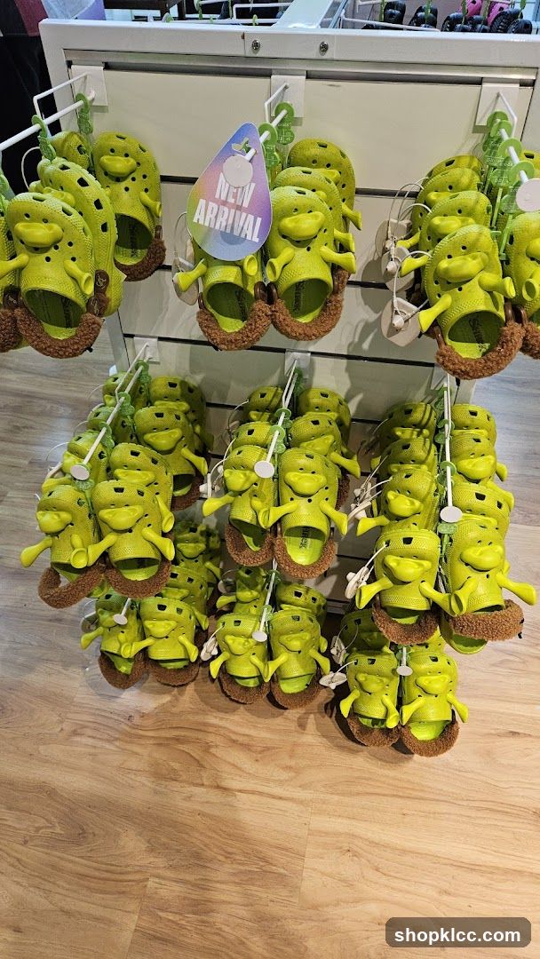 Shrek-themed Crocs