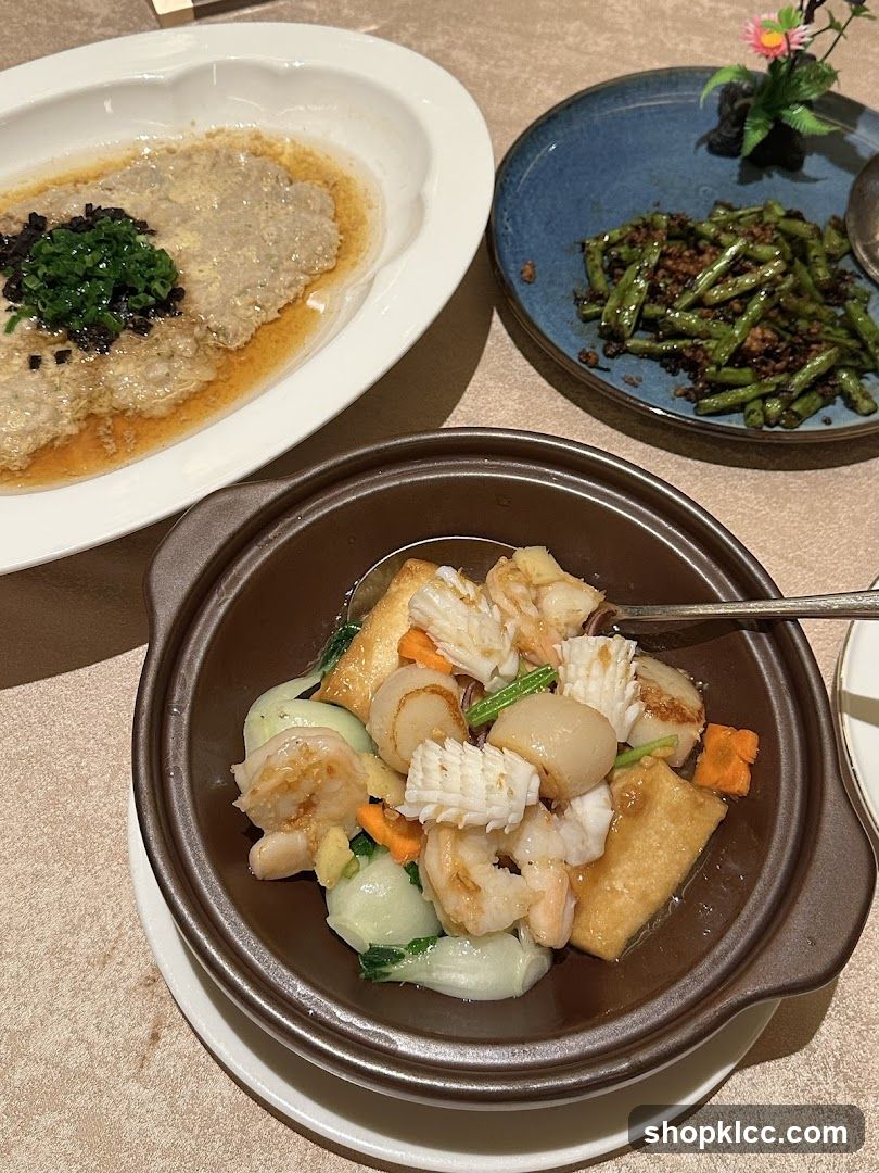 Seafood and Vegetable Dishes