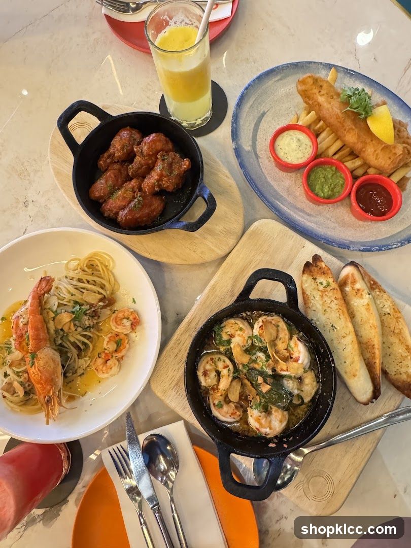 Assortment of Dishes