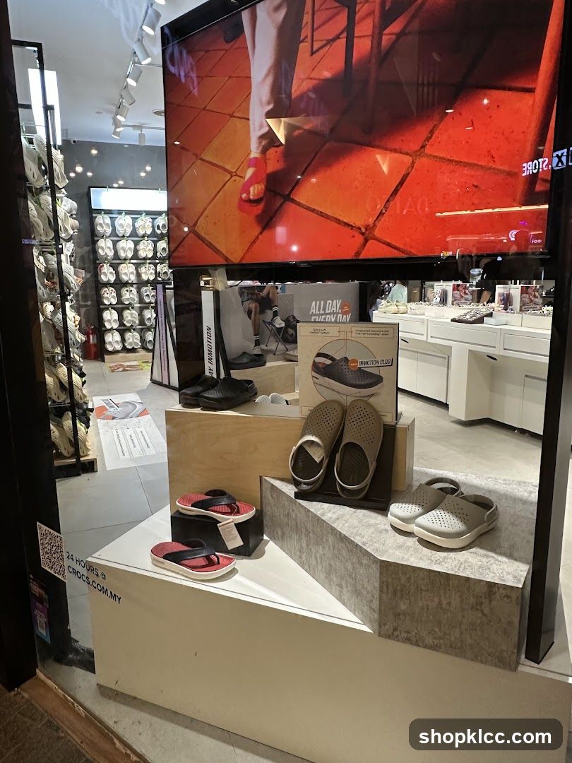 Crocs Store Display