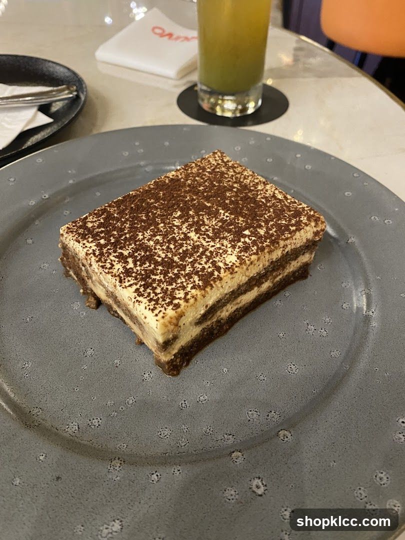 Tiramisu Dessert