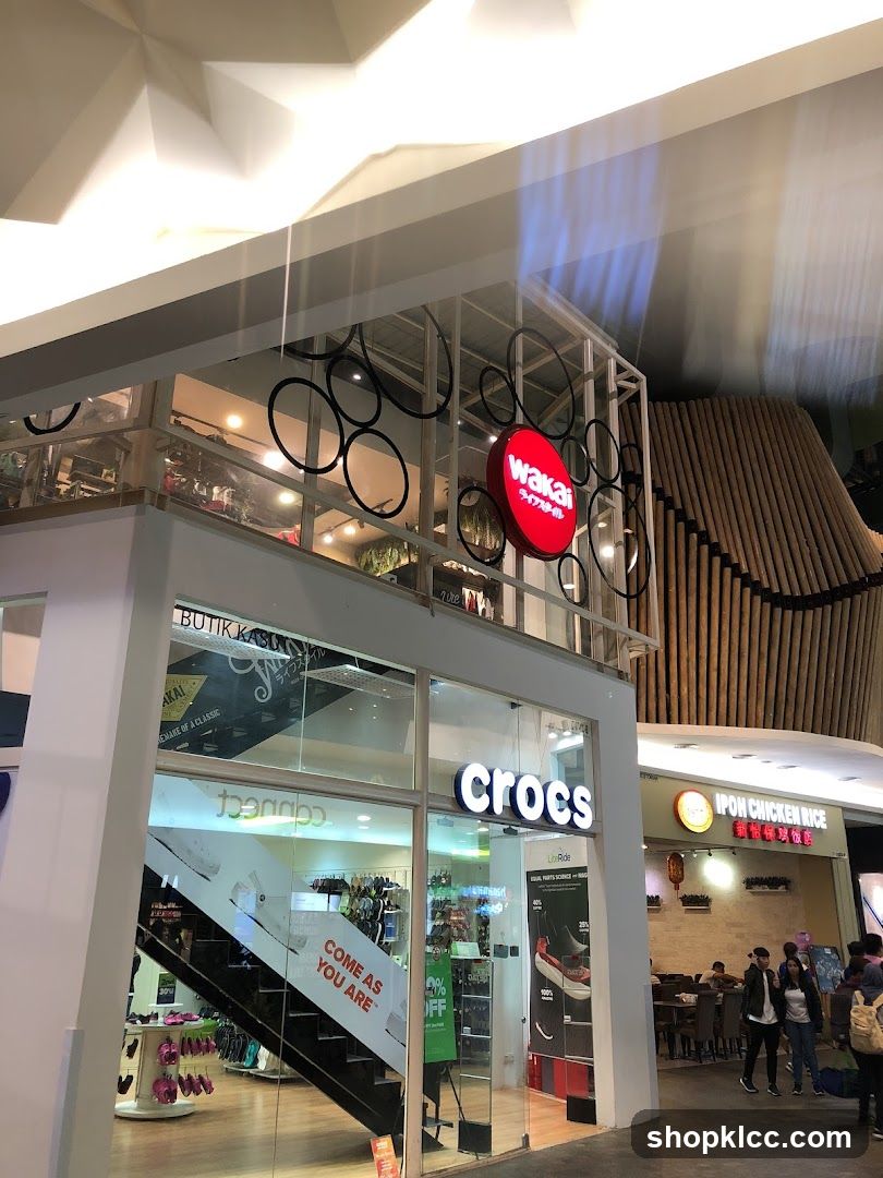 Crocs and Wakai Storefront