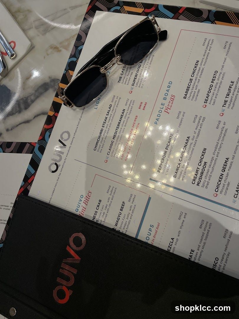 QUIVO Menu