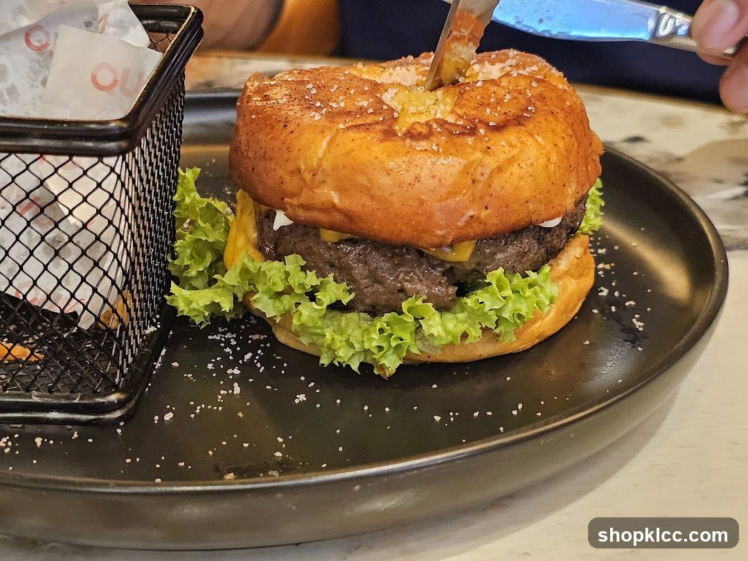 Burger with Fries
