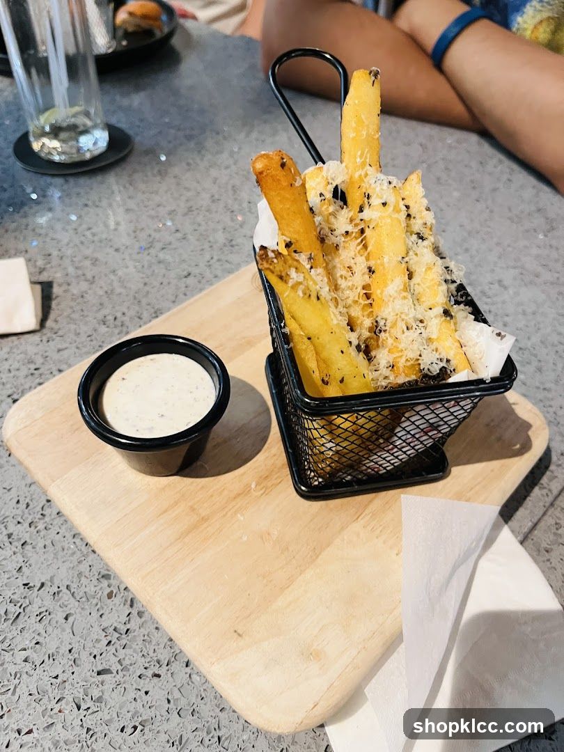 Truffle Parmesan Fries