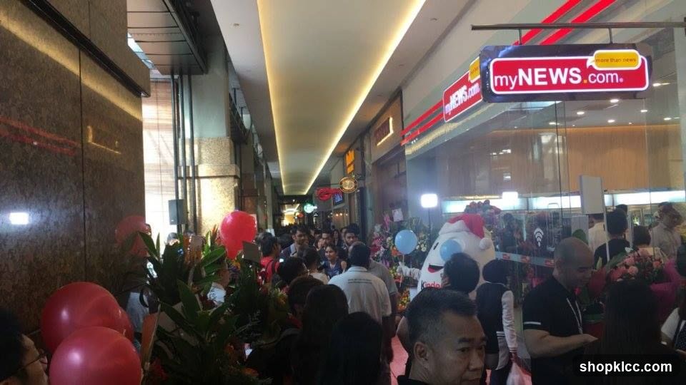 Crowded Store Opening