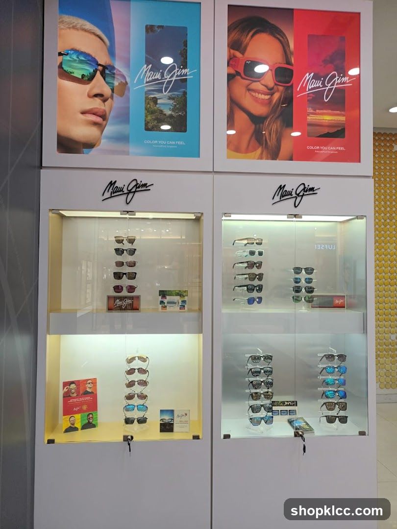 Maui Jim Sunglasses Display