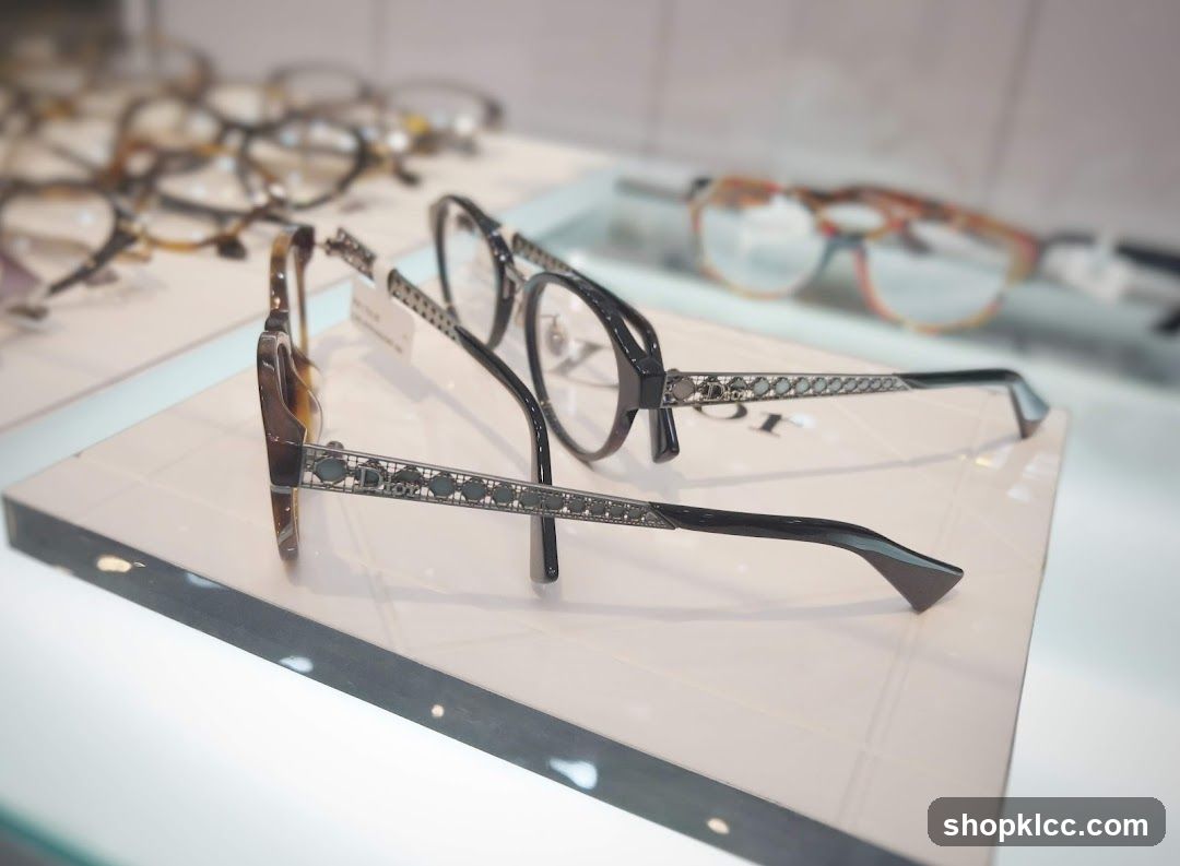 Dior Eyeglasses Display