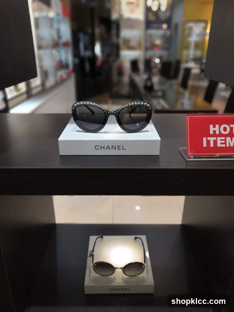 Chanel Sunglasses Display