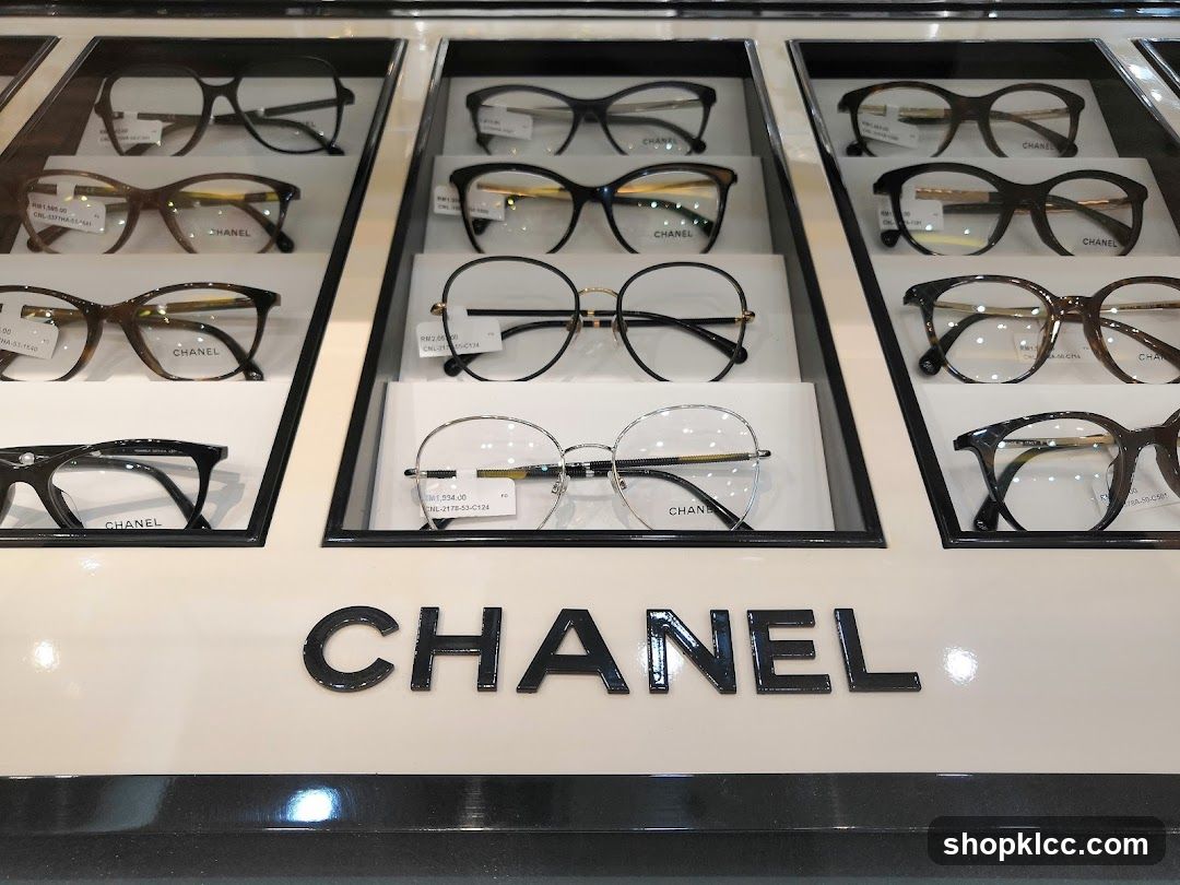 Chanel Eyeglasses Display
