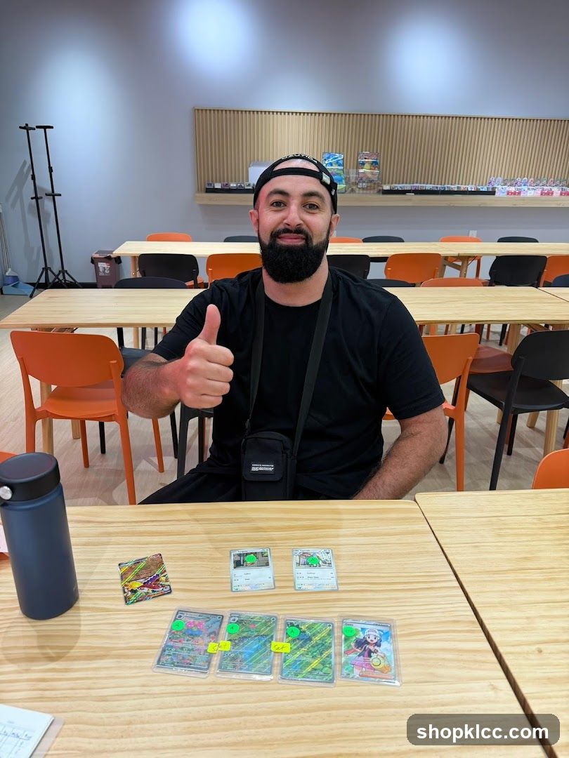 Card Game Setup in Classroom