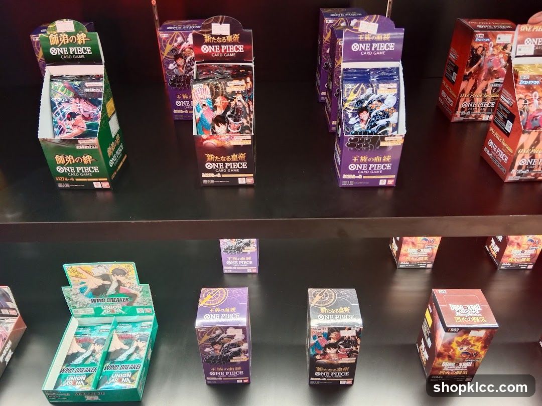One Piece Card Game Display