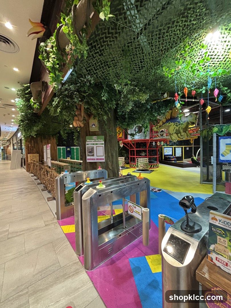 Indoor Play Area Entrance