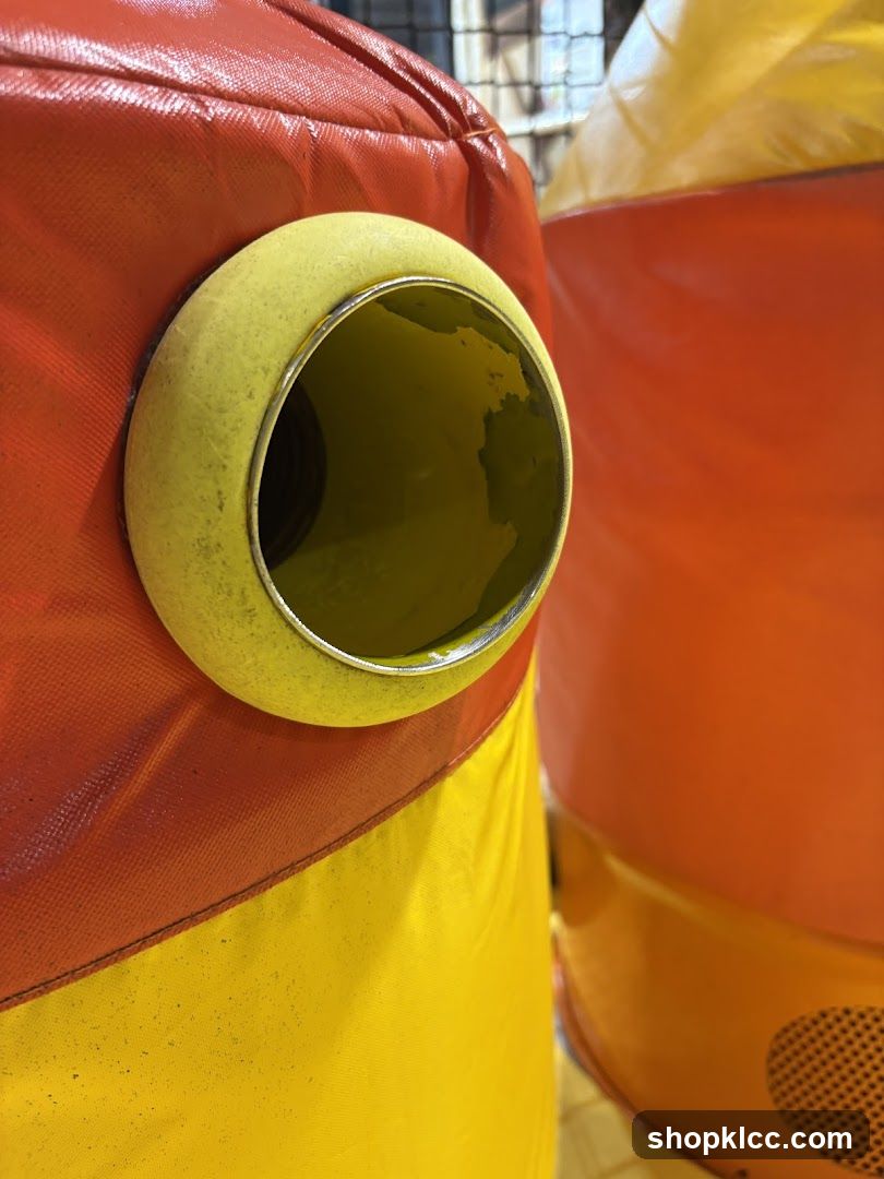 Inflatable Play Structure Close-Up